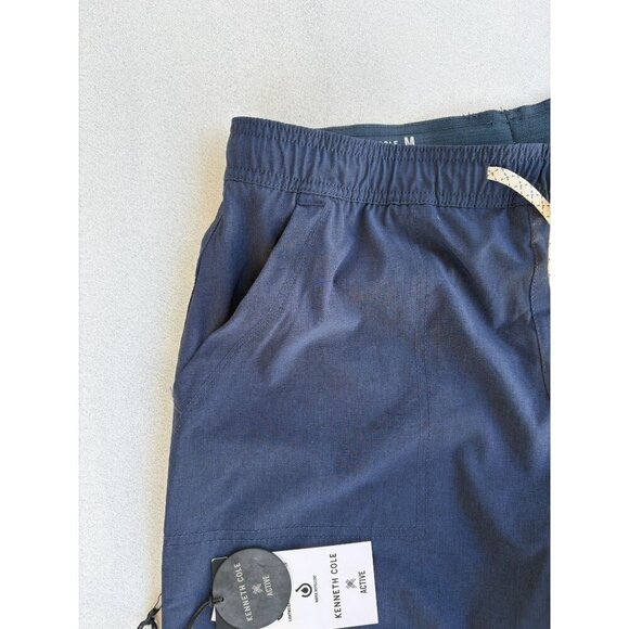 Kenneth Cole Mens Active Compression Liner Navy Drawstring Elastic Waist Size M - Picture 4 of 7